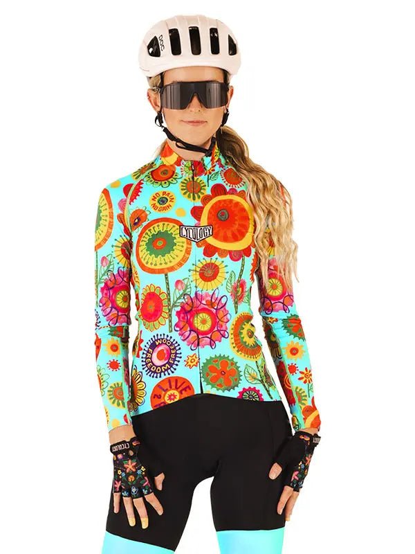 Heavy Pedal Lightweight Long Sleeve Summer Jersey - Cycology Clothing UK
