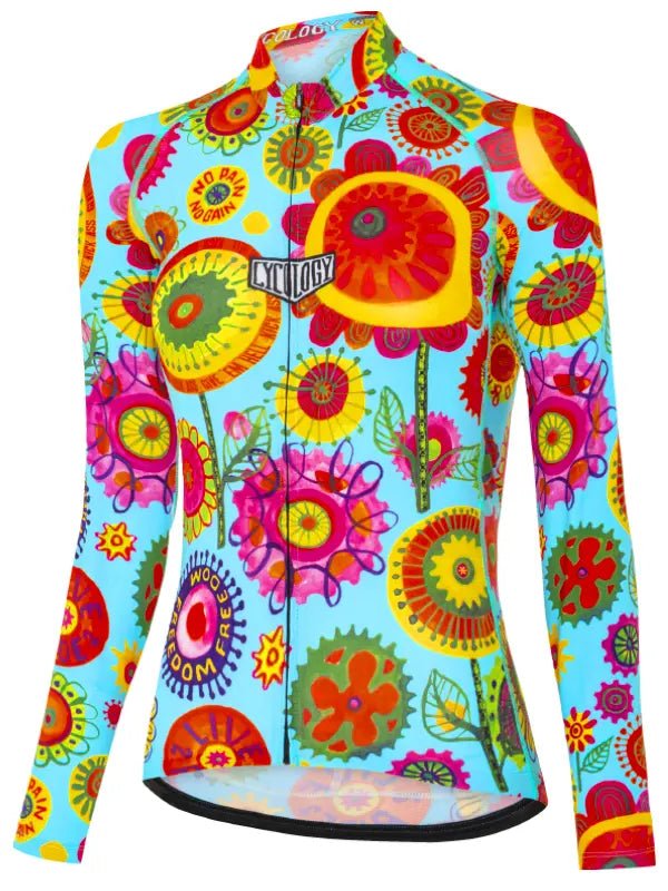 Heavy Pedal Lightweight Long Sleeve Summer Jersey - Cycology Clothing UK