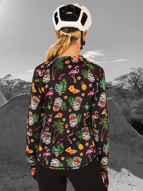 Molokai Women's Long Sleeve MTB Jersey - Cycology Clothing UK