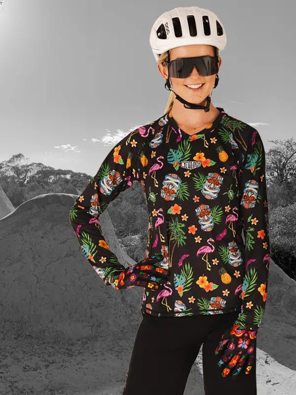 Molokai Women's Long Sleeve MTB Jersey - Cycology Clothing UK