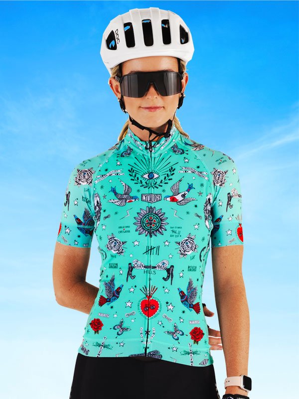 Tattoo Women's Cycling Jersey - Cycology Clothing UK