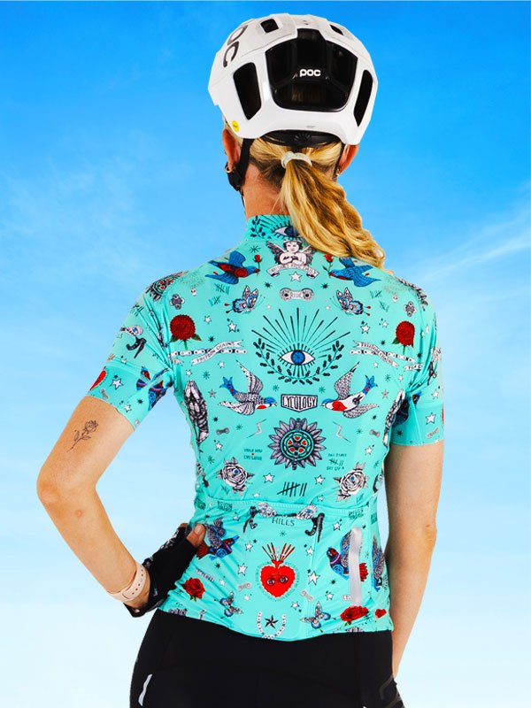 Tattoo Women's Cycling Jersey - Cycology Clothing UK