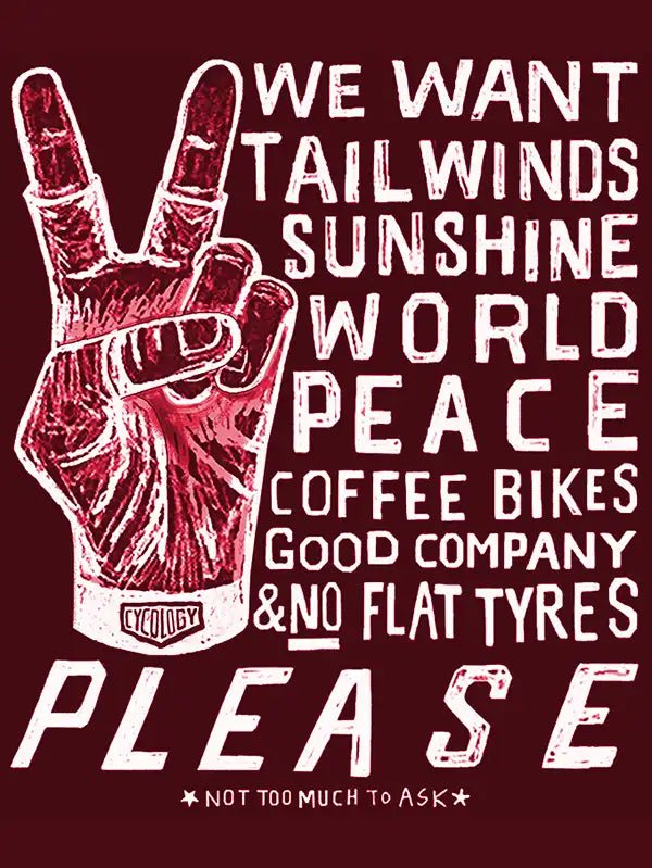 What Do We Want T Shirt - Cycology Clothing UK