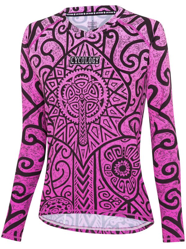 Zanzibar Women's Long Sleeve MTB Jersey - Cycology Clothing UK