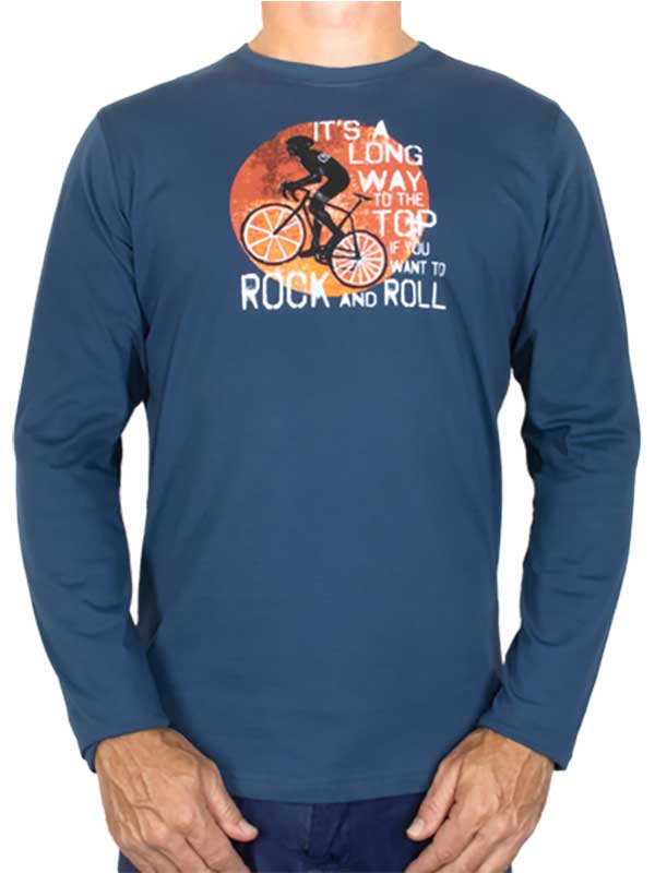 Long Way to the Top Long Sleeve T Shirt - Cycology Clothing UK