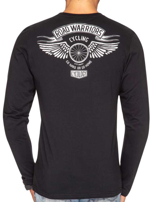 Road Warriors Long Sleeve T Shirt - Cycology Clothing UK