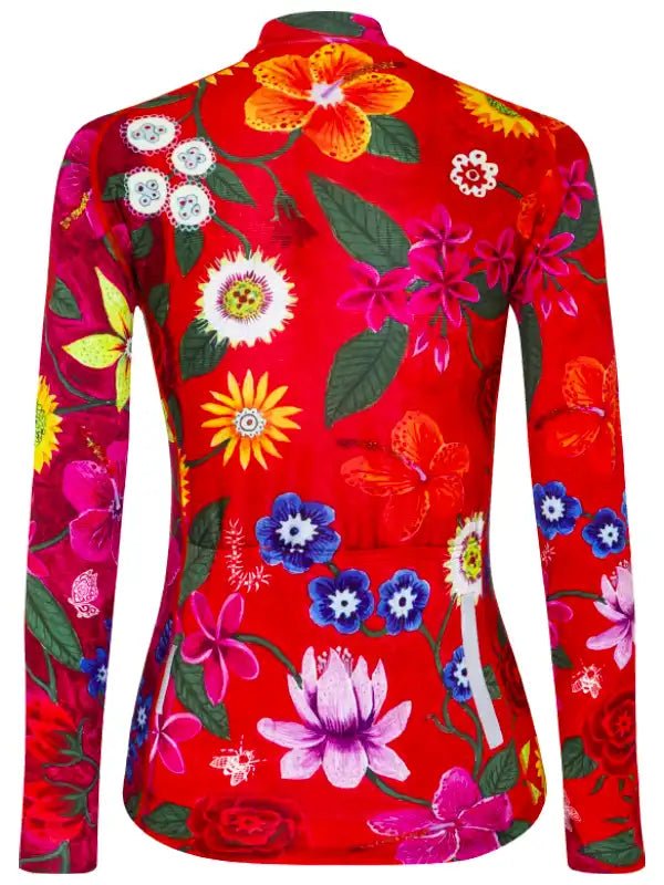 Aloha Lightweight Long Sleeve Summer Jersey - Cycology Clothing UK