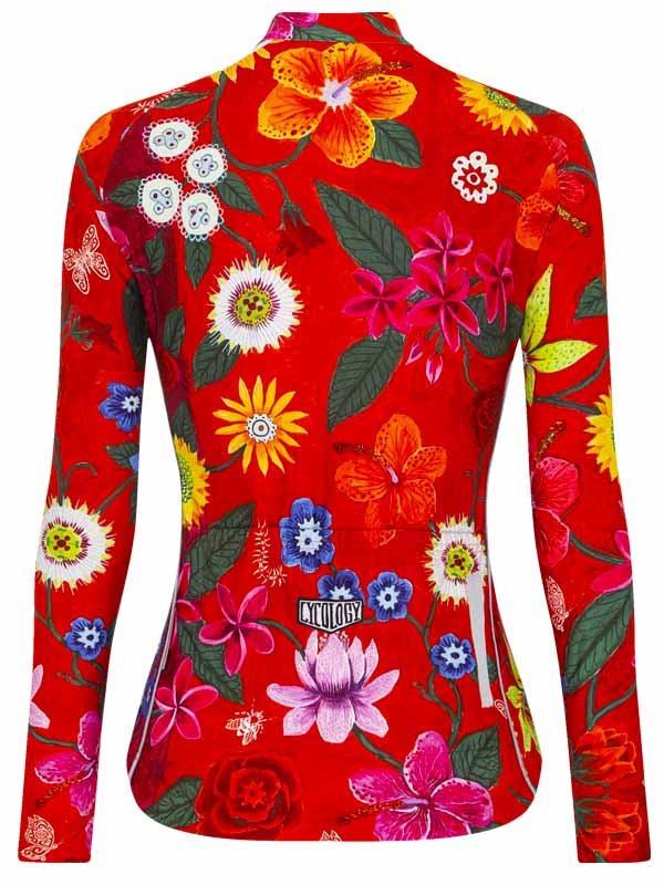 Aloha Women's Long Sleeve Jersey - Cycology Clothing UK