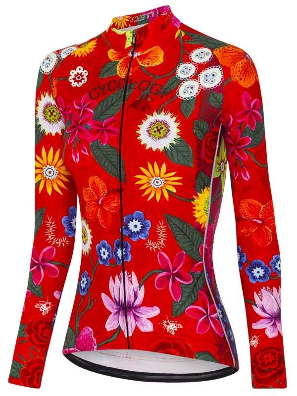 Aloha Women's Long Sleeve Jersey - Cycology Clothing UK