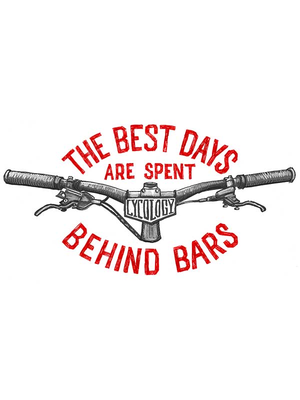 Best Days Behind Bars Women's MTB T Shirt - Cycology Clothing UK