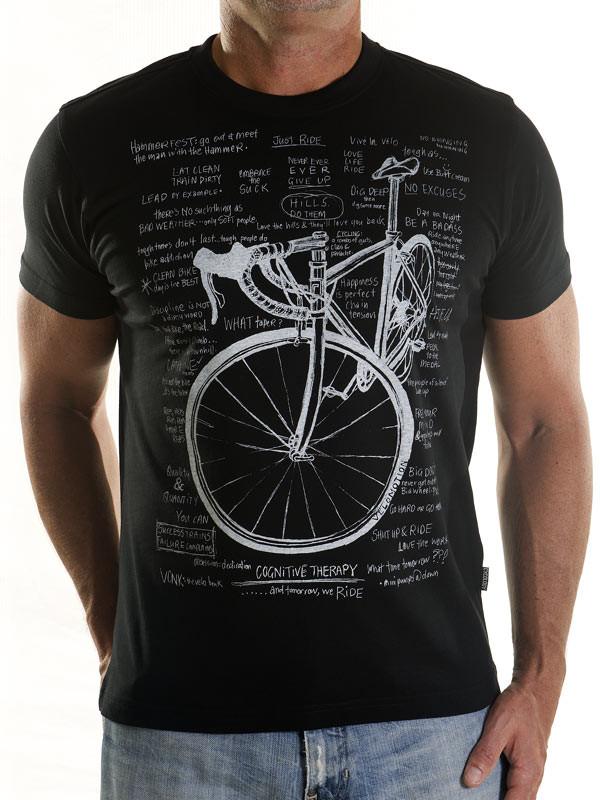 Cognitive Therapy (Black) T Shirt - Cycology Clothing UK