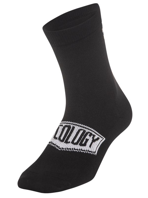 Cycology Black Reflective Logo Cycling Socks - Cycology Clothing UK