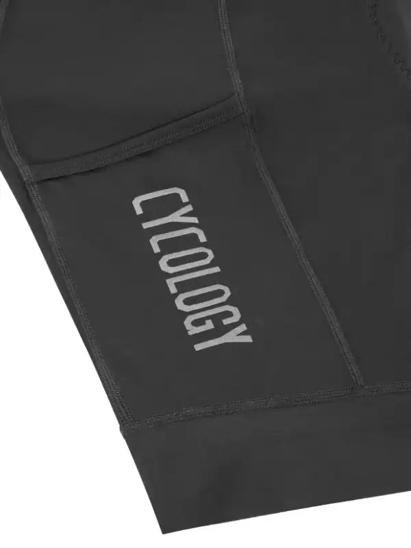 Cycology Men's Cargo Bib Shorts Black - Cycology Clothing UK
