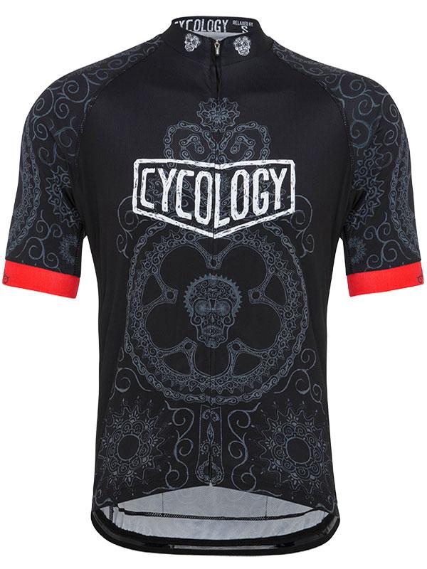 Day of the Living (Black) Mens Jersey - RELAXED FIT - Cycology Clothing UK