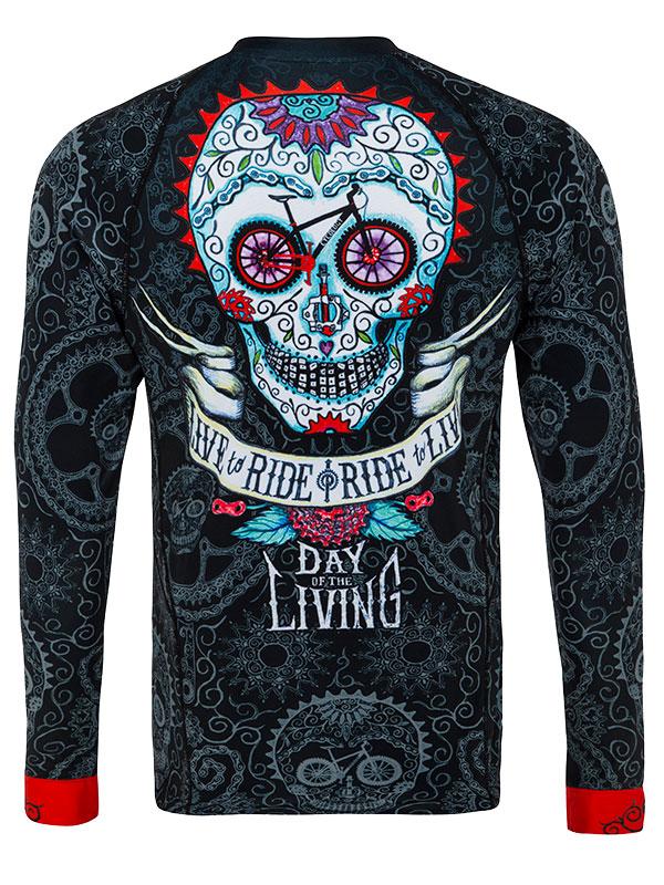 Day of the Living Men's Long Sleeve MTB Jersey - Cycology Clothing UK
