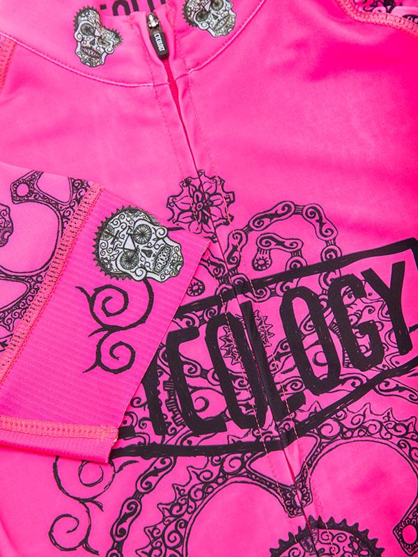 Day of the Living (Pink) Women's Jersey - Cycology Clothing UK