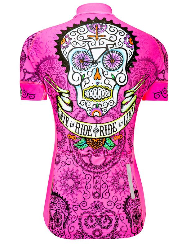 Day of the Living (Pink) Women's Jersey - Cycology Clothing UK