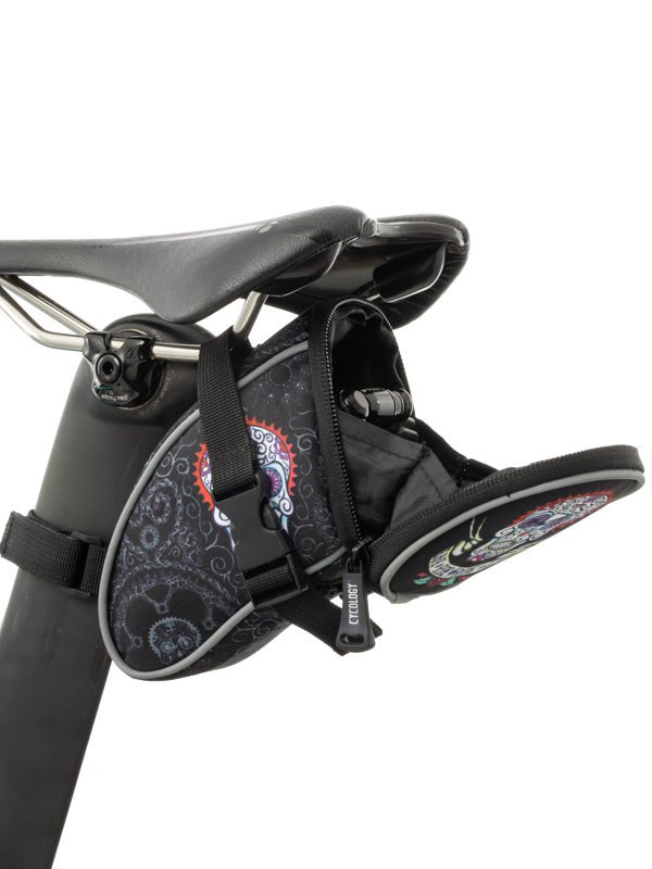 Day of the Living Saddle Bag - Cycology Clothing UK