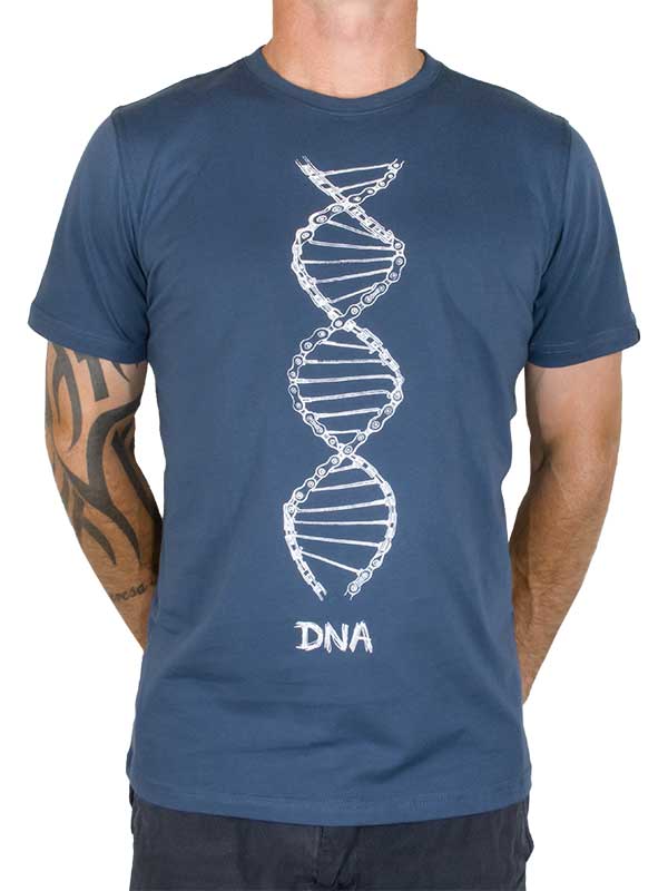 DNA (Denim) Men's T Shirt - Cycology Clothing UK