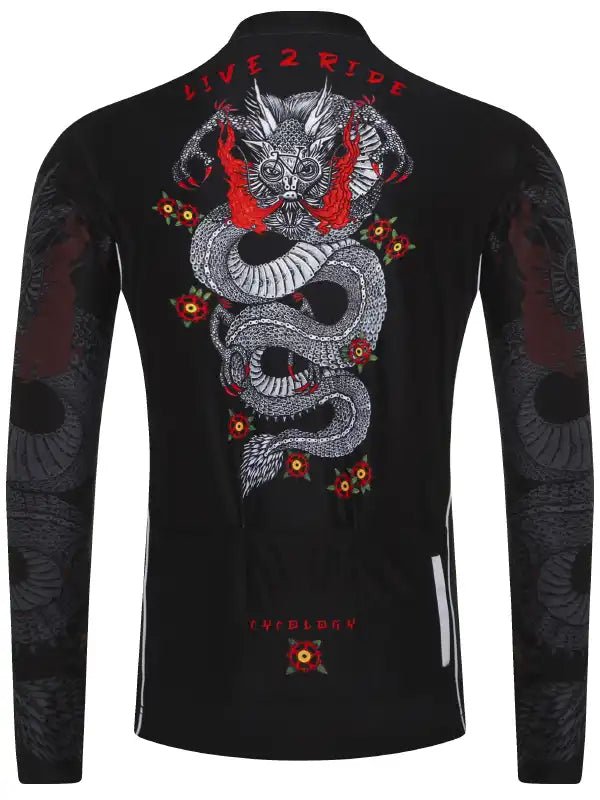 Dragon Men's Long Sleeve Jersey - Cycology Clothing UK