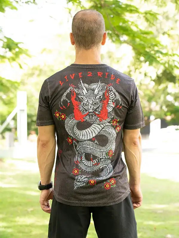 Dragon Men's Technical T shirt Cycology UK – Cycology Clothing UK