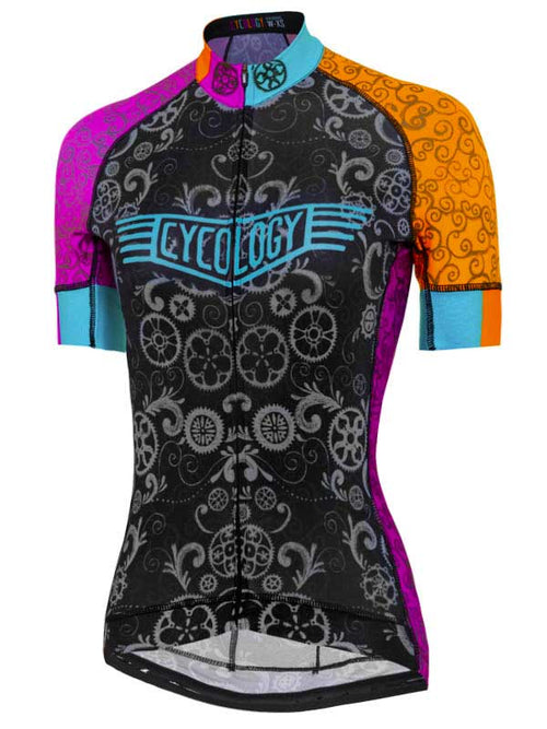Extra Lucky Chain Ring Womens Cycling Jersey