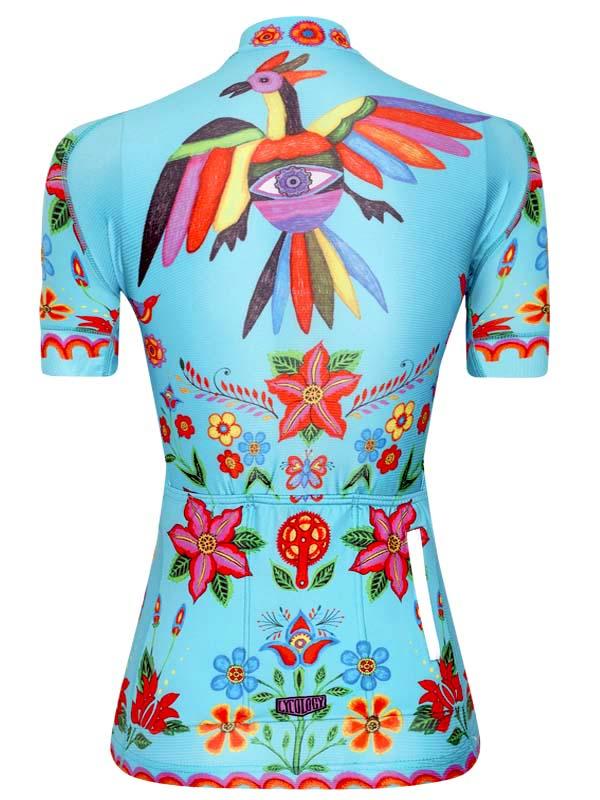 Frida (Aqua) Women's Cycling Jersey - Cycology Clothing UK