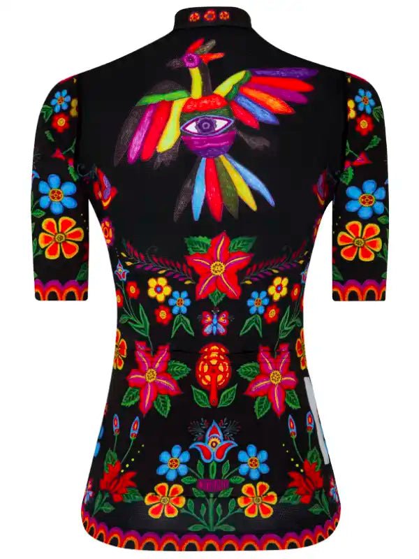 Frida Black Women's Reborn Jersey - Cycology Clothing UK