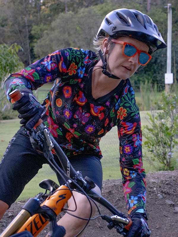 Frida Women's Long Sleeve MTB Jersey - Cycology Clothing UK