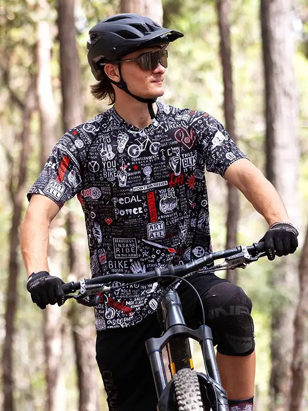 Graffiti MTB Jersey - Cycology Clothing UK