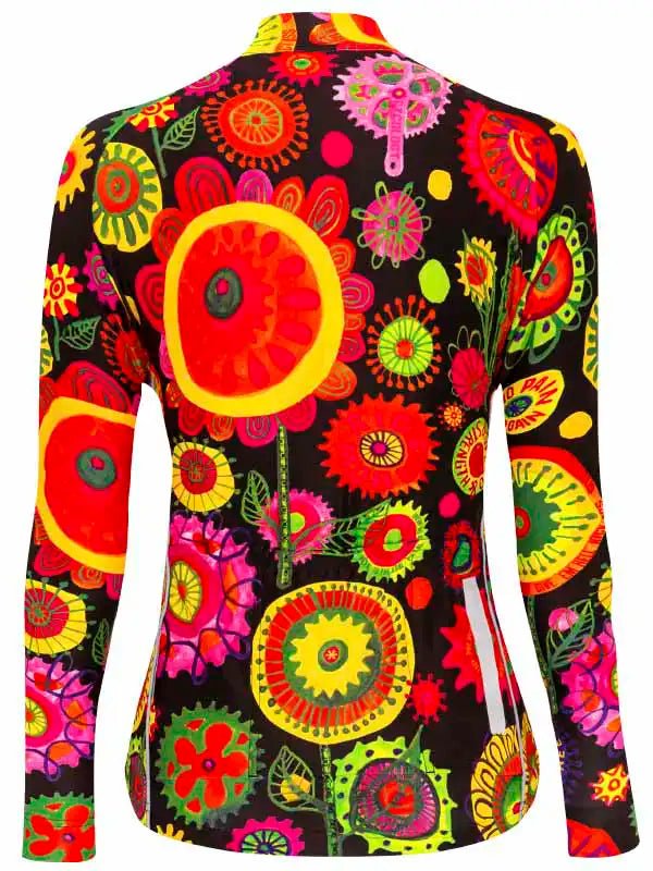 Heavy Pedal Women's Long Sleeve Jersey - Cycology Clothing UK