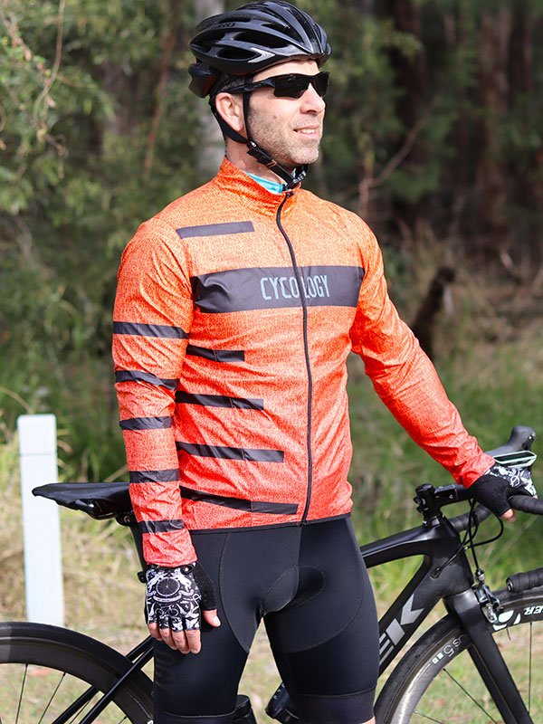 Inspire Lightweight Windproof Cycling Jacket on model- Cycology Clothing UK