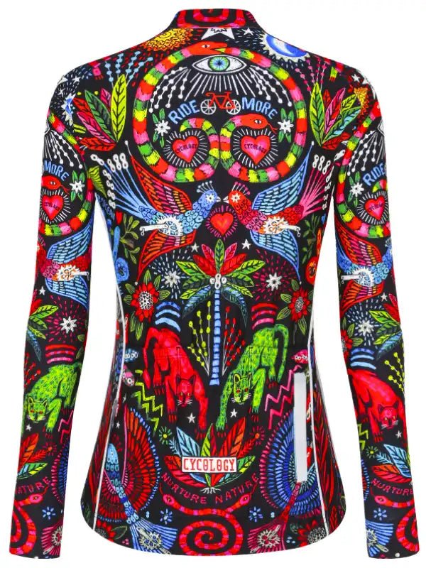 Jungle Jungle Women's Long Sleeve Jersey - Cycology Clothing UK