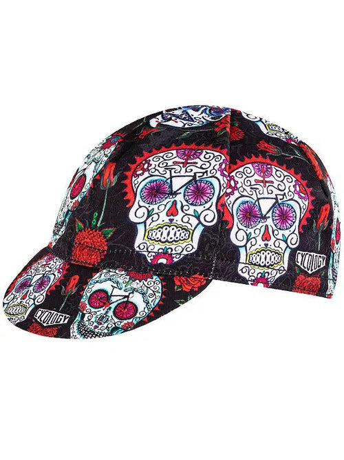 La Vida Black Classic Cycling Cap Cycology UK Cycology Clothing UK