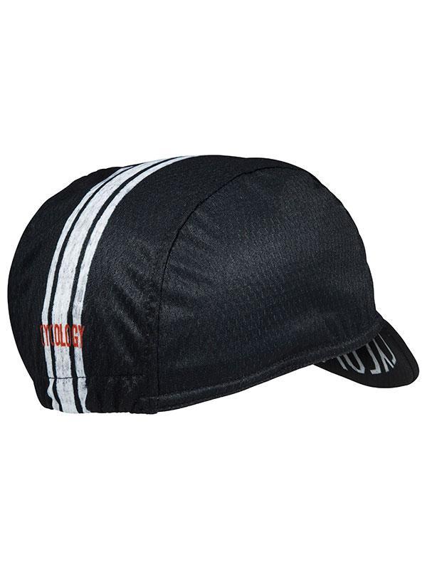 Miles are my Meditation Black Cycling Cap - Cycology Clothing UK