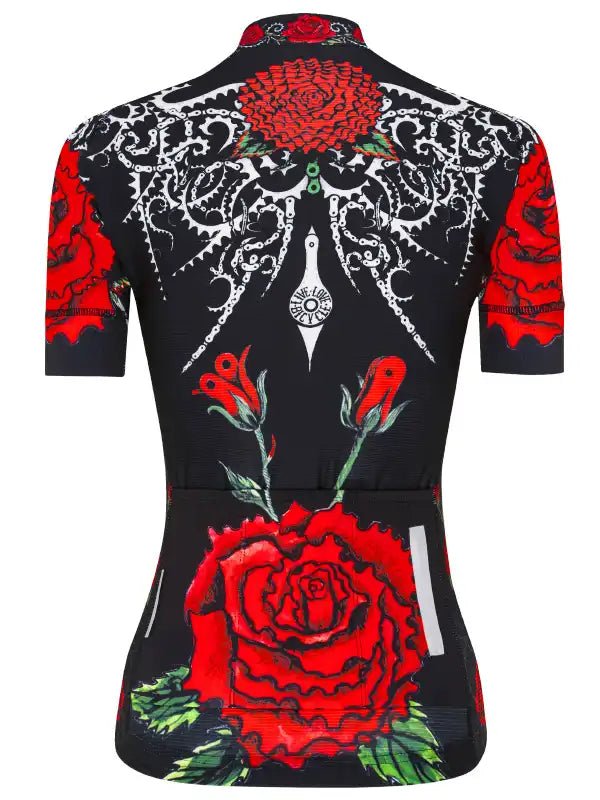 Red Rose Women's Jersey - Cycology Clothing UK