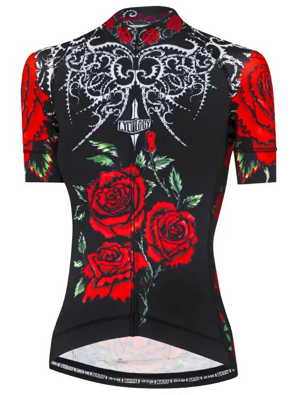 Red Rose Women's Jersey - Cycology Clothing UK