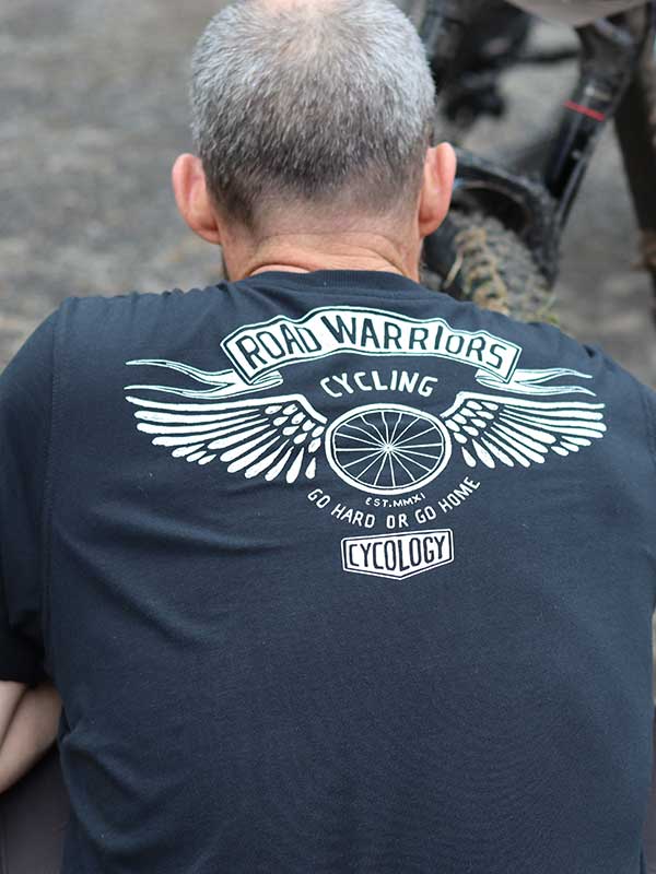 Road Warriors Men's T Shirt - Cycology Clothing UK