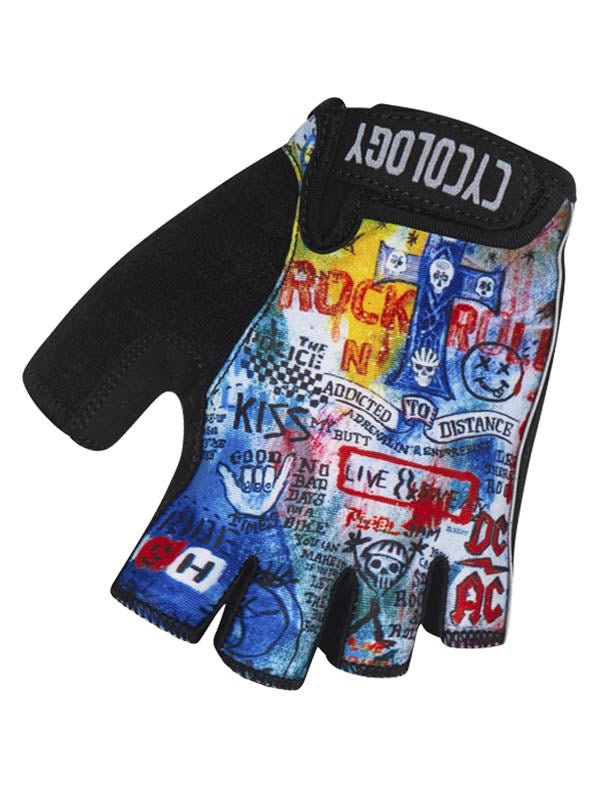 Rock N Roll Cycling Gloves - Cycology Clothing UK