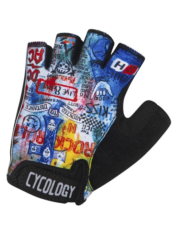 Rock N Roll Cycling Gloves - Cycology Clothing UK