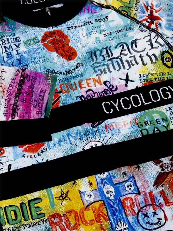 Rock N Roll Men's Cycling Jersey - Cycology Clothing UK