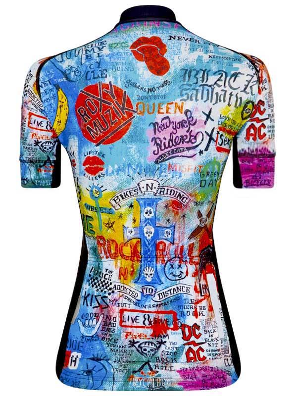 Rock N Roll Women's Cycling Jersey - Cycology Clothing UK