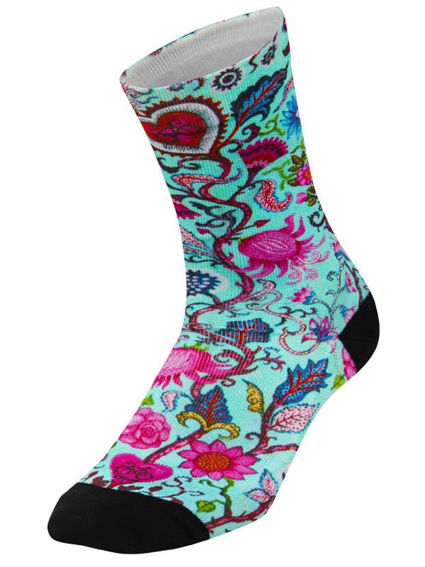 Secret Garden Cycling Socks - Cycology Clothing UK