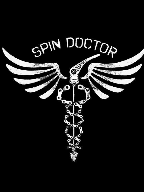 Spin Doctor Women's T Shirt - Cycology Clothing UK