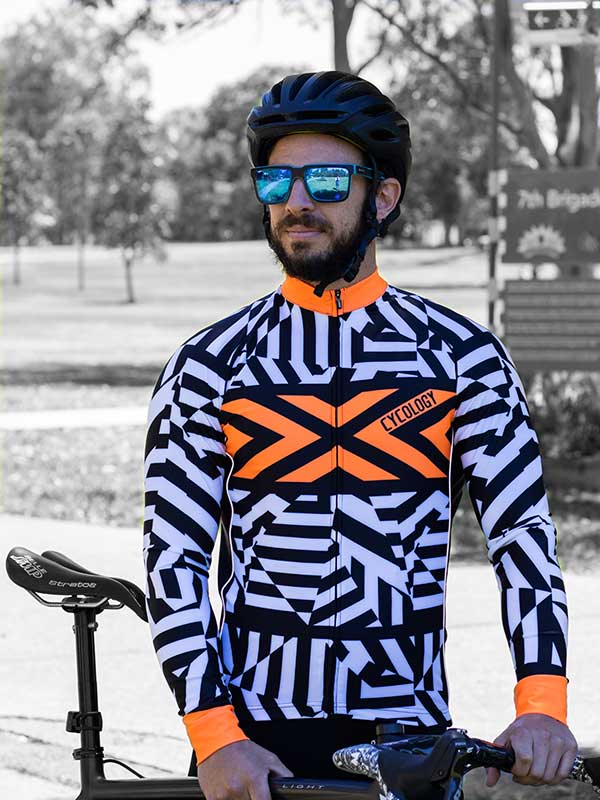 Summit Men's Long Sleeve Jersey - Cycology Clothing UK