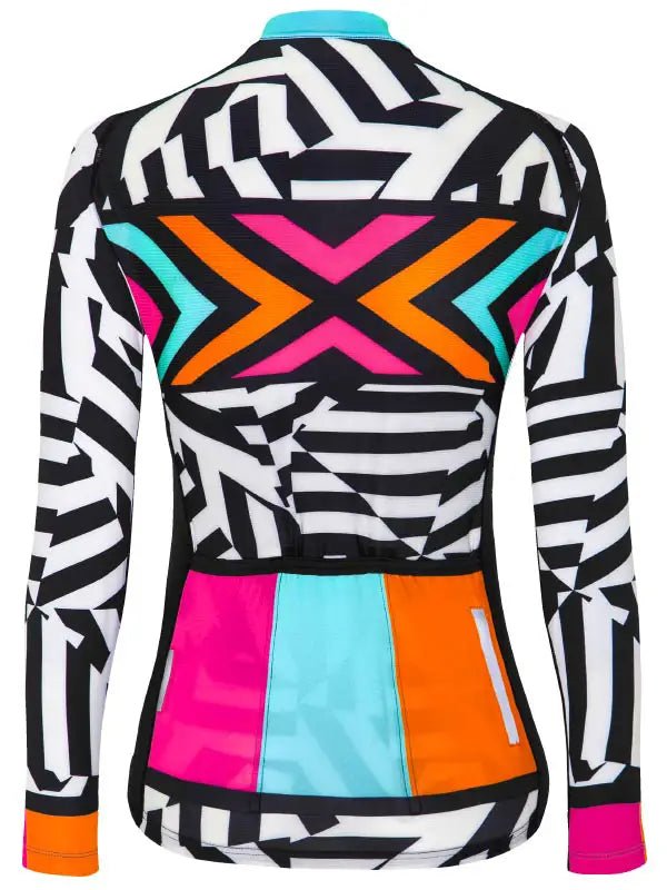 Summit Women's Lightweight Long Sleeve Summer Jersey - Cycology Clothing UK