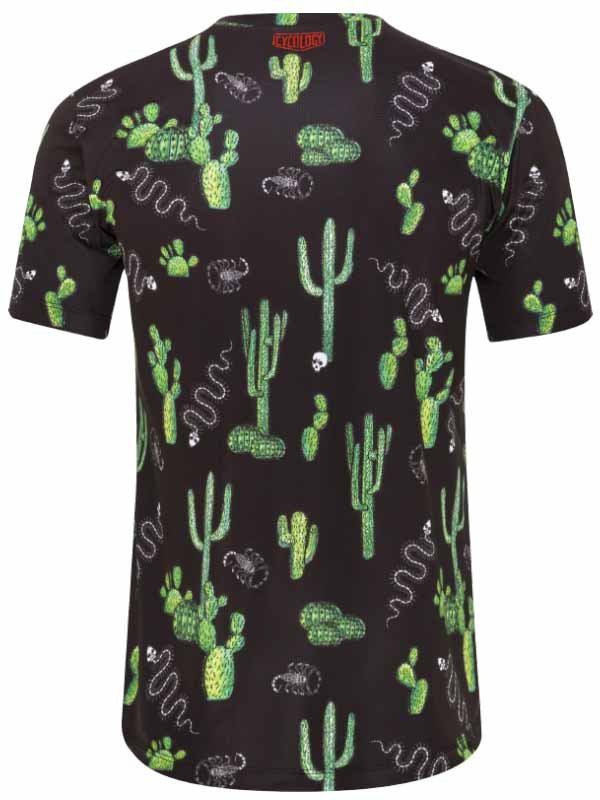 Totally Cactus Men's Technical T-Shirt - Cycology Clothing UK