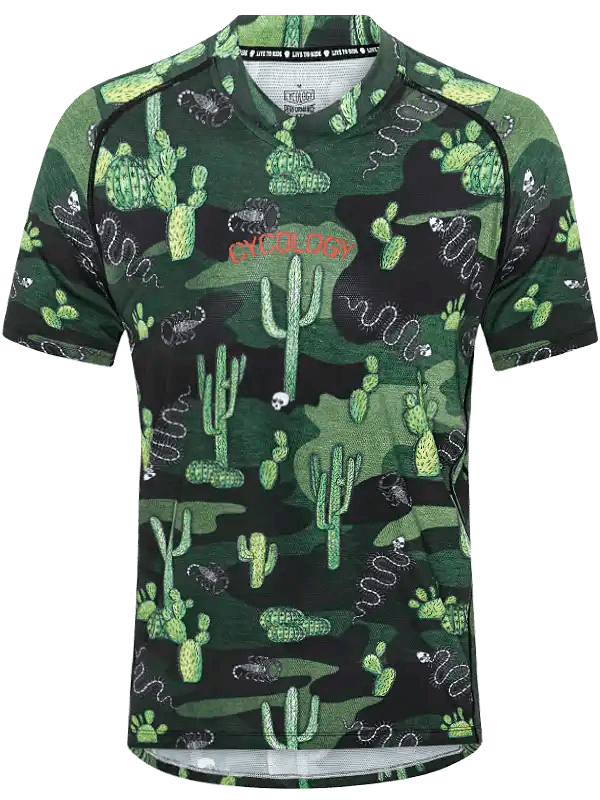 Totally Cactus MTB Jersey - Cycology Clothing UK