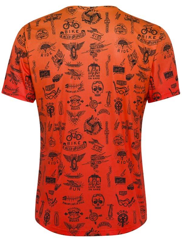 Tri Tattoo Men's Technical T Shirt - Cycology Clothing UK