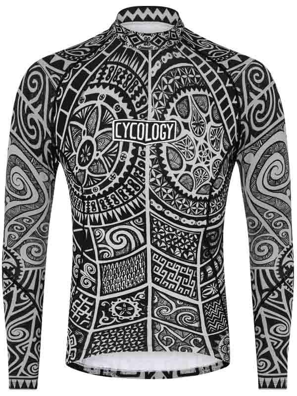Tribal Tattoo Men's Long Sleeve Base Layer - Cycology Clothing UK